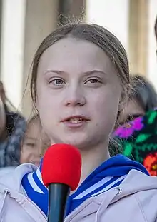  Greta Thunberg was nominated in 2019 for her work as a climate catalyst.