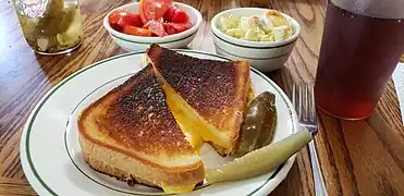 Grilled cheese sandwich