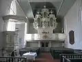 18th century organ in St. Peter's Church