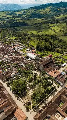 Vista Guadalupe, Santander, Colombia