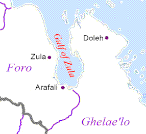 The Gulf of Zula and Buri Peninsula