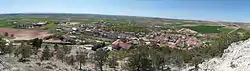 Panoramic view of Gumiel de Mercado, 2013