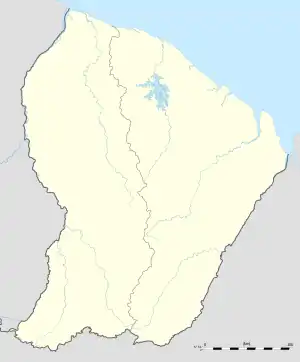 Sinnamary is located in French Guiana