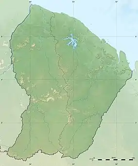 Inini (river) is located in French Guiana