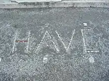 The "HAVE" Mosaic (spelling variant of Ave)