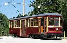 This Canadian Car & Foundry Peter Witt streetcar 2894 restored into the TTC’s original 1921 livery