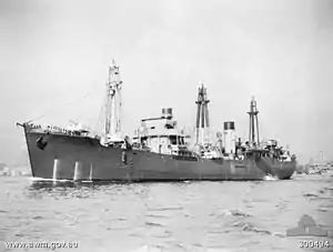 HMAS Bungaree in Sydney Harbour