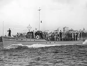 Kuru in Sydney Harbour in 1938