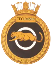 Badge of HMCS Tecumseh