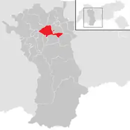 Location in the district