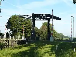 The bridge after which the hamlet is named