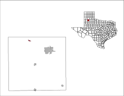 Location of Edmonson, Texas