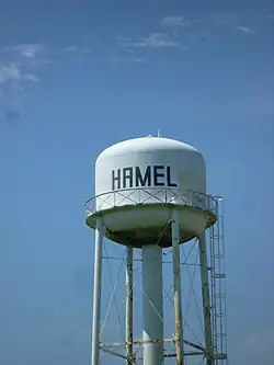 Hamel water tower