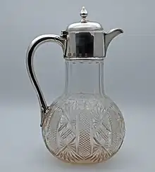 Hamilton and Inches silver claret jug, Edinburgh 1902