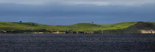 Hammars backar hills, seen from Ystad