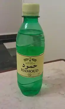 A bottle of Hamoud in Algiers in 2012