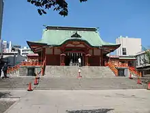 Hanazono Jinja's haiden