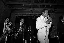 Hank Ballard and the Midnighters in concert, 1982