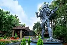 Hanuman Statue at Athreya ayurvedic centre