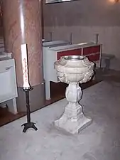 Baptismal font