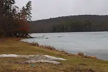 Harris Pond in Ross Township