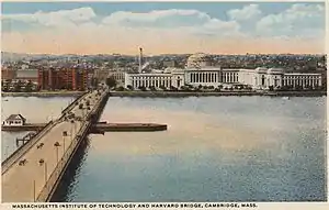 Harvard Bridge and MIT, ca.1920