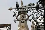 Bakery emblem in Hattingen, Germany