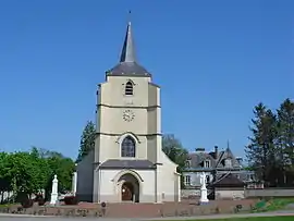 The church of Hautecloque