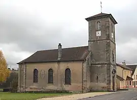 The church in Hautmougey