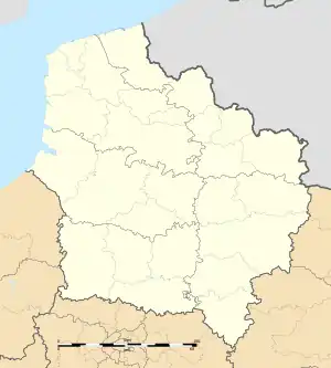 Étrœungt is located in Hauts-de-France