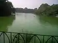 Hauz Khas Jheel located inside Deer Park