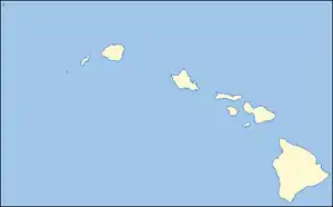 Location of the Diocese of Hawaii