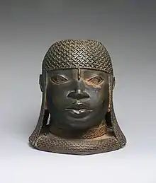 Bronze head