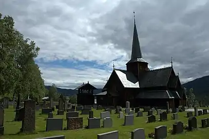 Exterior view of the church