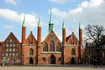 The Hospital of the Holy Spirit, Lübeck.