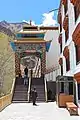 The entrance to Hemis monastery