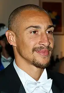 Henrik Larsson playing for Barcelona in 2006