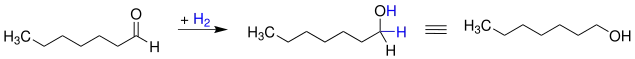 Synthese von 1-Heptanol