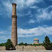 A panorama of the ruins