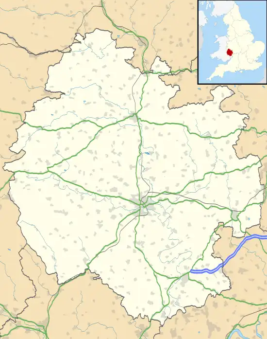 Walford is located in Herefordshire