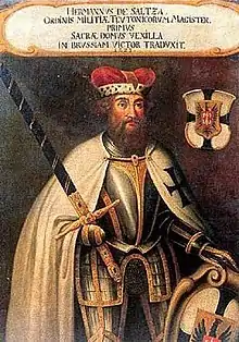 Hermann von Salza, fourth Grand Master of the Teutonic Order