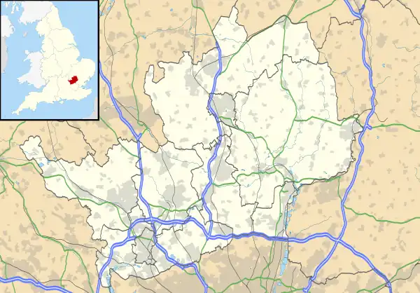 Bygrave is located in Hertfordshire