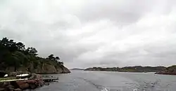 View of the coast near Hesnes