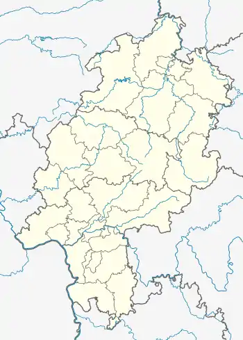 Frankenberg  is located in Hesse