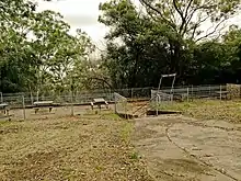 Hick's Hollow picnic benches