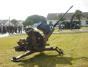 HS.661 on display at GADA 601 barracks