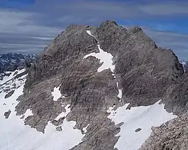 Hochfrottspitze (2,649 m) from the Mädelegabel