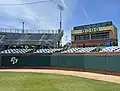 The new Hoffman Press Box at Cal Poly's Baggett Stadium was dedicated in May 2021.