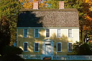 The Holyoke-French House (c. 1760) in East Boxford Village