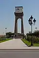 Former "alarm clock" commemorating November 7, 1987.